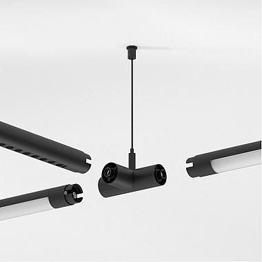 Набор для подвеса Т-образный с питанием Module System 85189/00