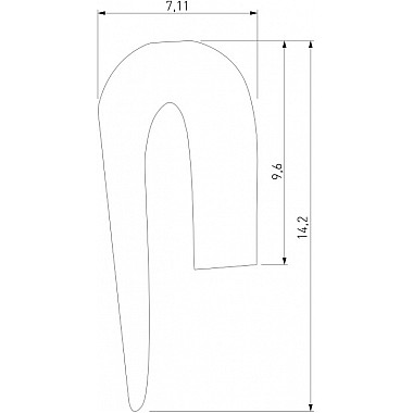 Гарпун Slim Magnetic 85163/00