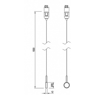Держатель трека APRIORI 055892