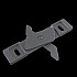 Фиксатор для накладного монтажа Accessories for tracks TRA004HS-21S