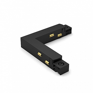 Коннектор угловой STL Bk