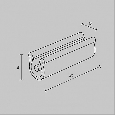 Фиксатор ремня Accessories for system Parity TRA130BF-B