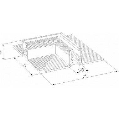 Коннектор угловой Mini Magnetic 85177/00