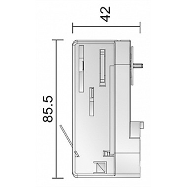 Трековое крепление D Line 710022