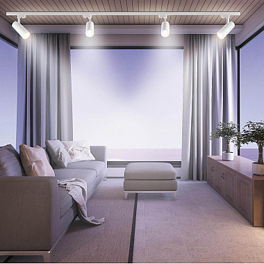 Трековый светодиодный светильник Novotech Curl 358331