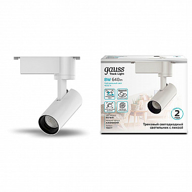 Трековый светодиодный светильник Gauss Track Light Led TR077