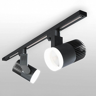Трековый светодиодный светильник Elektrostandard Accord черный 30W 4200K LTB37 4690389135699