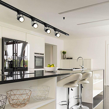 Трековый светильник Arte Lamp Track Lights A1310PL-1BK