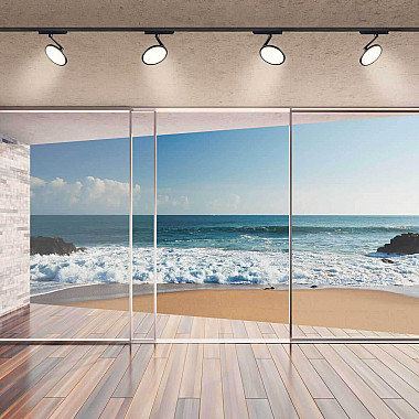 Трековый светодиодный светильник Novotech Hat 358348