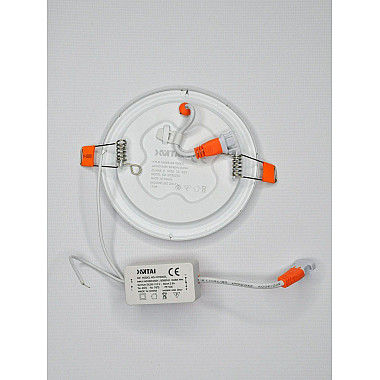 Встраиваемый светодиодный светильник Elvan VLS-1606R-6W-WW-Wh