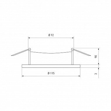 Встраиваемый светодиодный светильник Elektrostandard 9920 LED 15W 4200K белый 4690389162718
