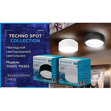 Встраиваемый светильник Ambrella light Techno Spot TN302