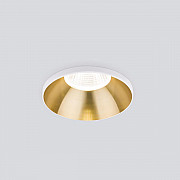 Встраиваемый светодиодный светильник Elektrostandard 25026/Led 7W 4200K SB бронза 4690389177361