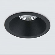Встраиваемый светодиодный светильник Elektrostandard 15266/LED черный 4690389175534