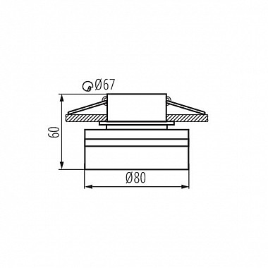 Точечные светильники Kanlux GOVIK-ST DSO-B 29237