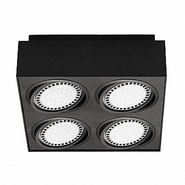 Встраиваемый светильник Zumaline Boxy cl 4 20076-BK