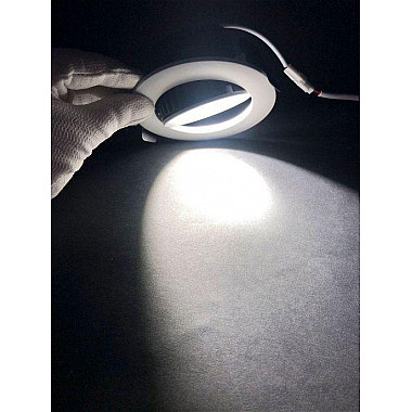 Встраиваемый светодиодный светильник Elvan VLS-006R-7W-WW-Wh