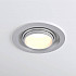 Встраиваемый светодиодный светильник Elektrostandard 9919 LED 10W 4200K серебро 4690389162459