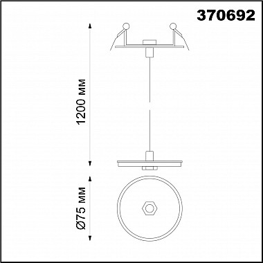 Встраиваемый светильник Novotech Unite 370692