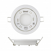 Встраиваемый светильник Uniel GX53/H2 White 10 Prom UL-00005051