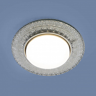 Встраиваемый светильник Elektrostandard 3028 GX53 CL прозрачный 4690389134036