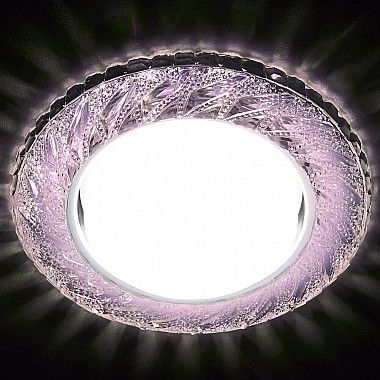 Встраиваемый светодиодный светильник Ambrella light GX53 LED G303 PI/WH