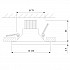 Встраиваемый светодиодный светильник Elektrostandard 15267/LED 7W 4200K белый/серебро 4690389175596