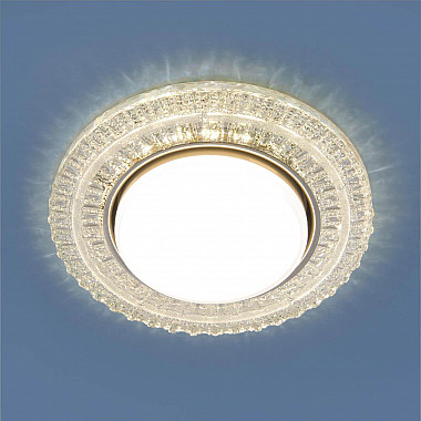 Встраиваемый светильник Elektrostandard 3028 GX53 CL прозрачный 4690389134036