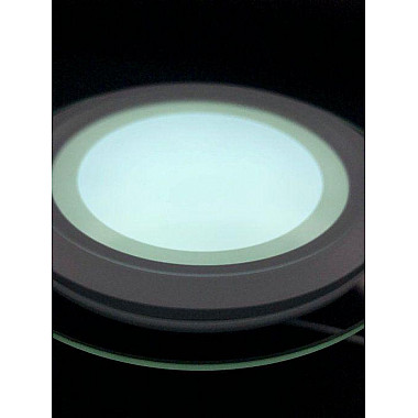 Встраиваемый светодиодный светильник Elvan VLS-705R-12W-WW-Wh