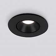 Встраиваемый светодиодный светильник Elektrostandard 25025/Led 3W 4200K BK черный 4690389177309