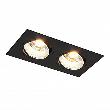 Встраиваемый светильник Denkirs DK3072-BK+CH