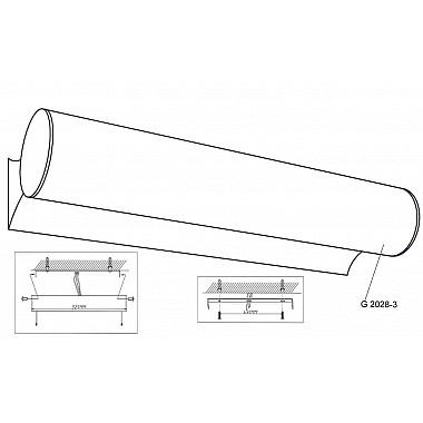 Подсветка для зеркал Odeon Light Tube 2028/3W