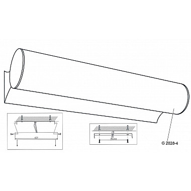 Подсветка для зеркал Odeon Light Tube 2028/4W