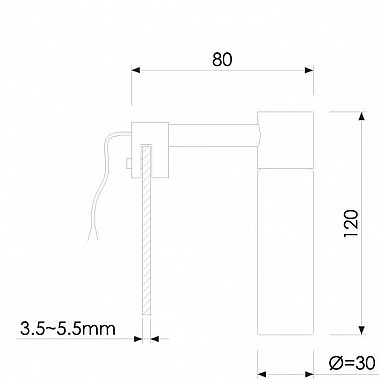 Подсветка для зеркал Odeon Light Izar 2447/1