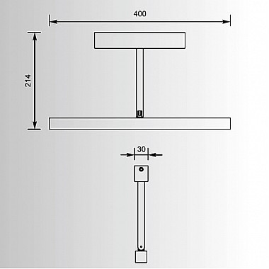 Подсветка для картин Zumaline Impress 1444
