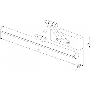 Подсветка для картин Monza 40128/LED