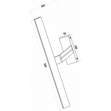 Подсветка для картин Decart MIR010WL-L12B4K
