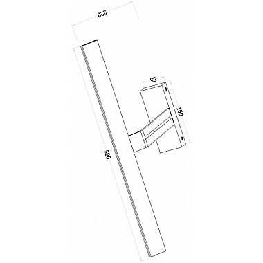 Подсветка для картин Decart MIR010WL-L12W4K