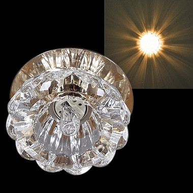 Точечный светильник 7213/H-S G9 GD