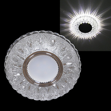 Точечный светильник 51618-9.0-001MN MR16+LED3W DL 4000K WH