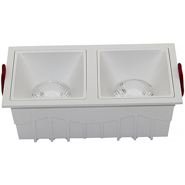 Точечный светильник Alfa LED DL043-02-15W3K-SQ-W