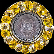 Точечный светильник 01714-9.0-001MN MR16 GD/CL+YL