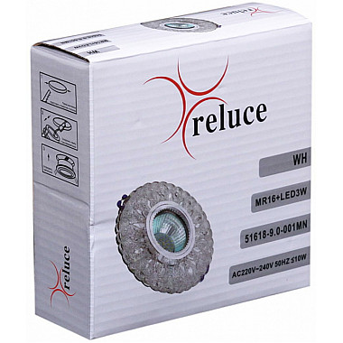 Точечный светильник 51618-9.0-001MN MR16+LED3W DL 4000K WH