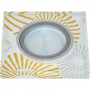 Точечный светильник Peonia DLS-P201 GU5.3 CHROME/WHITE