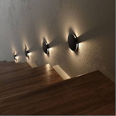 Подсветка для лестниц и ступеней Step MRL LED 1119 черный