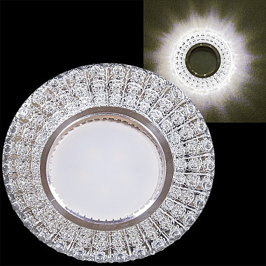 Точечный светильник 16746-9.0-001CN MR16+LED3W CL