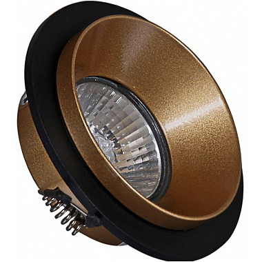 Точечный светильник 51611-9.0-001MN MR16 BK+GD