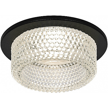 Точечный светильник DK109 BK/CL