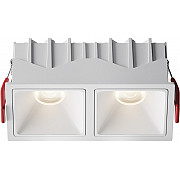 Точечный светильник Alfa LED DL043-02-10W4K-SQ-W-1