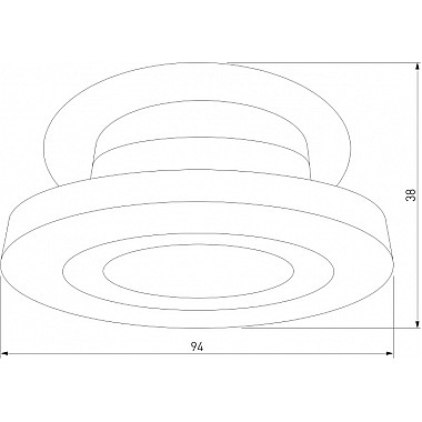Точечный светильник Surf 25084/LED